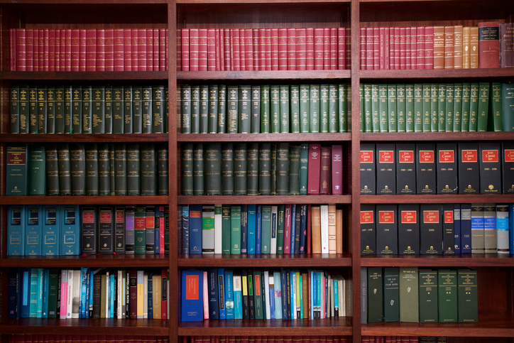 Bookshelf of Irish Legal Books