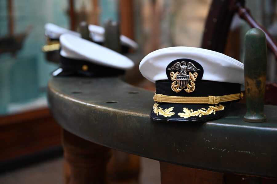 Navy officer hat