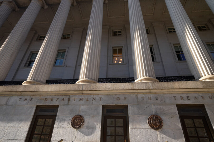US Treasury Building
